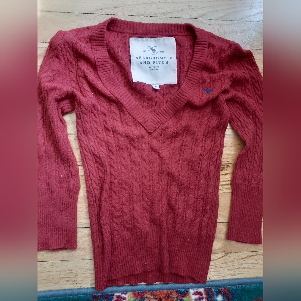 abercrombie kids Rabbit & Wool Cable Knit Sweater